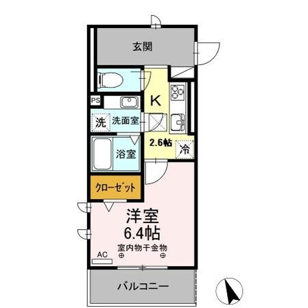 トレス　ピノの物件間取画像